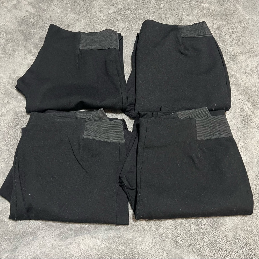 cleo | Set of 4 Stretch Black Legging Pants